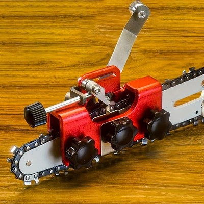 Portable Chain Saw Chain Sharpener-Precision Grinding Tool for Chain Maintenance