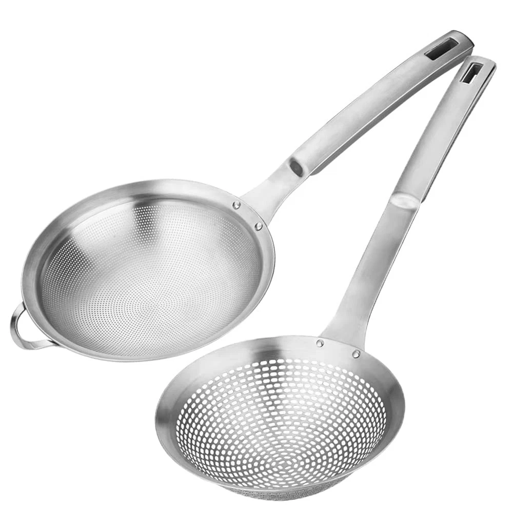 Fine Mesh Stainless Steel Metal With HoleSieve Food Strainer Grease Spider Sk...
Opens in a new wind
