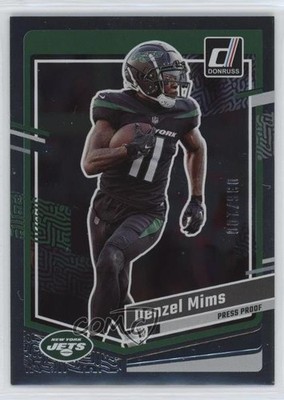 2023 Panini Donruss Press Proof Silver 36/100 Denzel Mims #232 0ye0