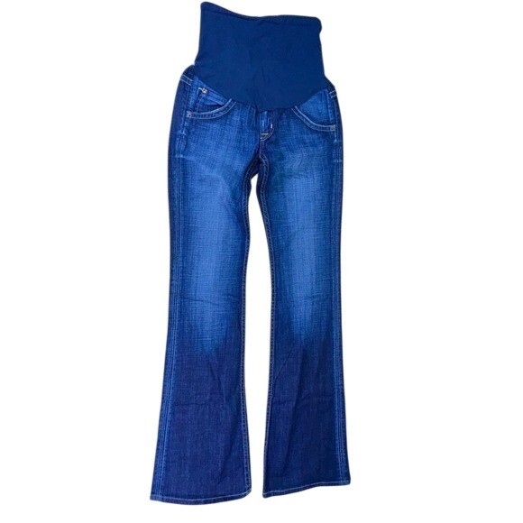 Hudson A Pea in the Pod Maternity Bootcut Jeans Size 26 Dark Wash USA