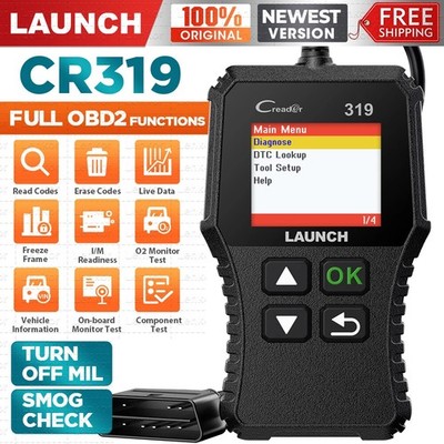 LAUNCH CR319 KFZ Diagnosegerät OBD2 Scanner OBDII Auto Fehler Auslesegerät