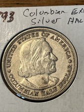 1893 50C Columbian Silver Commemorative