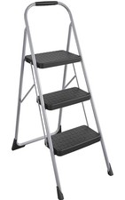 Cosco 200 lbs. Capacity 3-Step Big Step Folding Stool 11408PBL1E