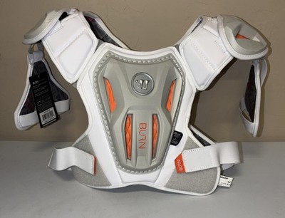Warrior Burn Lacrosse Shoulder Pad Size Men s Medium BSP1-WH-M