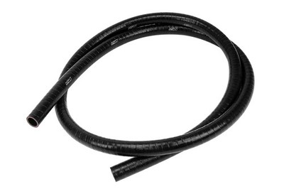 HPS FKM-8F-075-BLK 19mm FKM Lined Oil Resistant Hose 8-Ply 3/4'' Black 8' Long