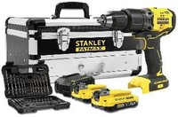 Akku-Schlagbohrschrauber Stanley Fatmax V20 SFMCD715D2F 18V 60Nm Mit 2X 2,0Ah Un