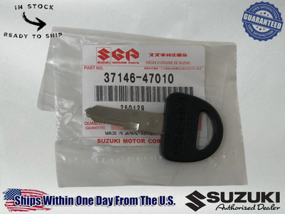 Suzuki OEM Key Blank ignition gs1000 gs850 gs750 gs650 gs550 gs1100 37146-47010