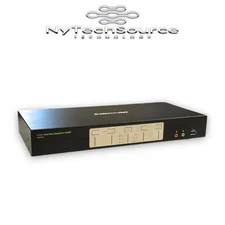 Iogear KVM Switch GCS1944 4x2 4K Dual View Display Port USB 3.0 Hub