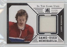 2014-15 ITG Used Game-Used Jerseys Silver 11/25 Larry Robinson #GUJ-LR1 HOF 1pc9