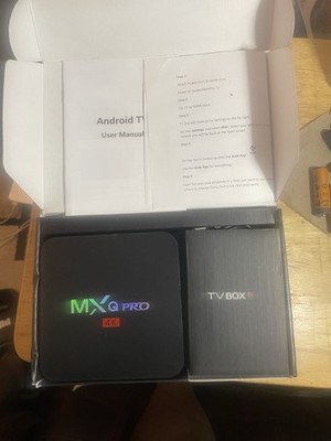 MXQ Pro 5G Android TV Box 4K with 2GB RAM, 16GB ROM