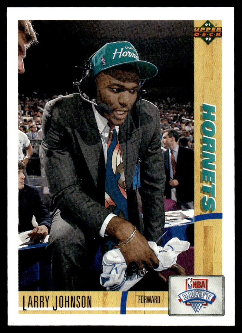 1991-92 Upper Deck Larry Johnson Charlotte Hornets #2