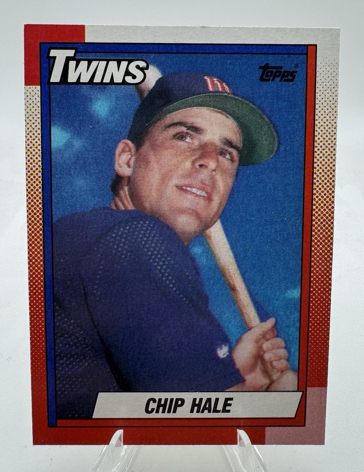 1990 Topps Chip Hale #704 (RC) Minnesota Twins