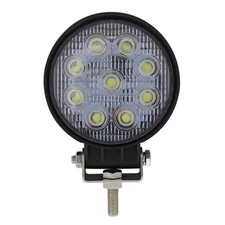 4.5 Round 9 High Power 3 Watt Led Work Light 1700 Lumen 12v-30v Dc Voltage