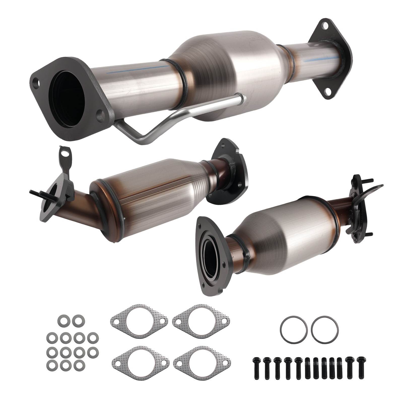 3 Pack Catalytic Converters For GMC Acadia For Saturn Outlook 3.6L V6 2009-2017