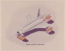 Space Shuttle Design Orbiter Closeout RARE 1974 - Original NASA Photo