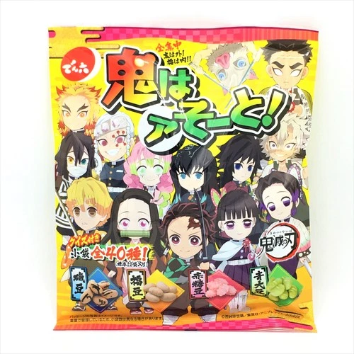 Denroku X Demon Blade Kinds Bean Snack Mix 90g - product listing photo