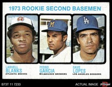 1973 Topps #609 Dave Lopes Rookie Second Basemen 6 - EX/MT