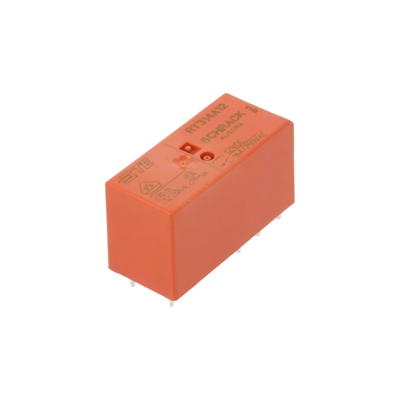 SPDT 12VDC 16A 250VAC 8-1393239-0 Solenoid Relay