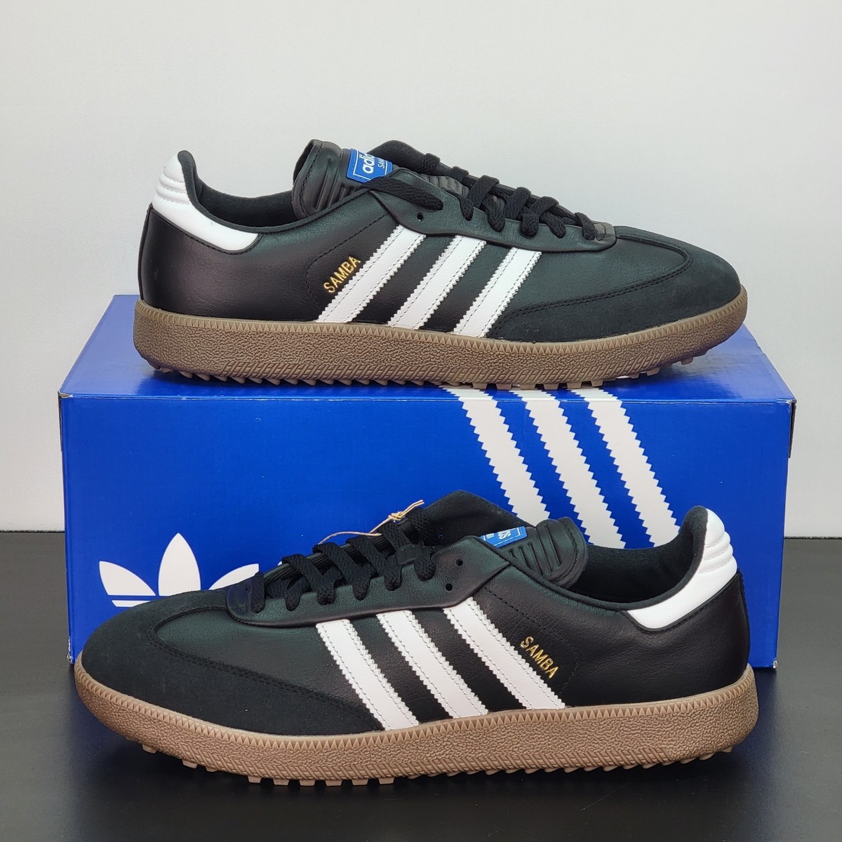 Adidas Samba OG Men's Size 12 Golf Shoes Black White
