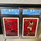 Upper Deck Michael Jordan 2-Card Lot 1999 MVP MJ Exclusives Slabs graded