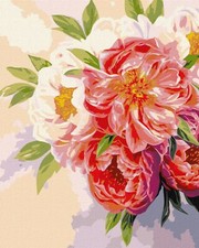 Ideyka Painting by Numbers kit The peony mood KHO3117