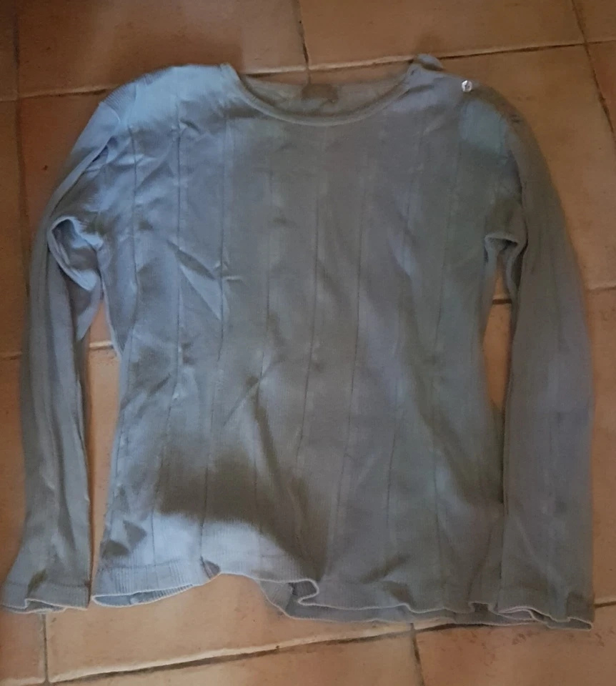 Top Manches Longues Bleu Ciel Taille 3 - Photo 1/1