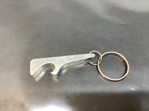 Vintage Promo Keyring CAPITALE DES COFFREURS Keychain ST-SAMUEL Ancien Porte-Clé - Picture 2 of 3
