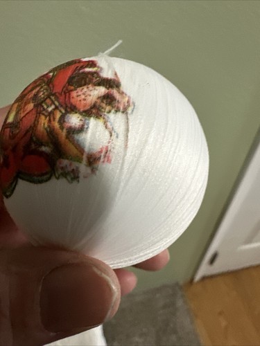 Christmas Satin Balls Strawberry Shortcake Like & Friends 8 Sided Vtg. Dog Teddy - Picture 10 of 13