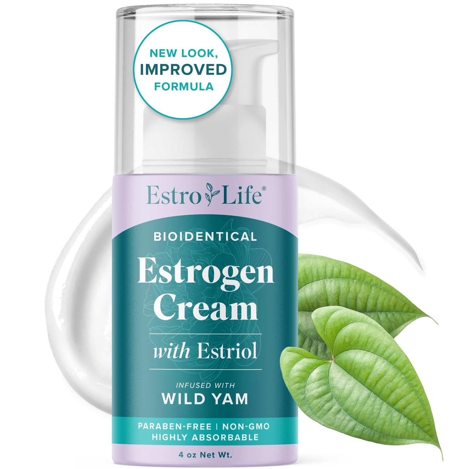 Estrogen Cream with Wild Yam Cream for Hormone Balance | Bioidentical Menopau...