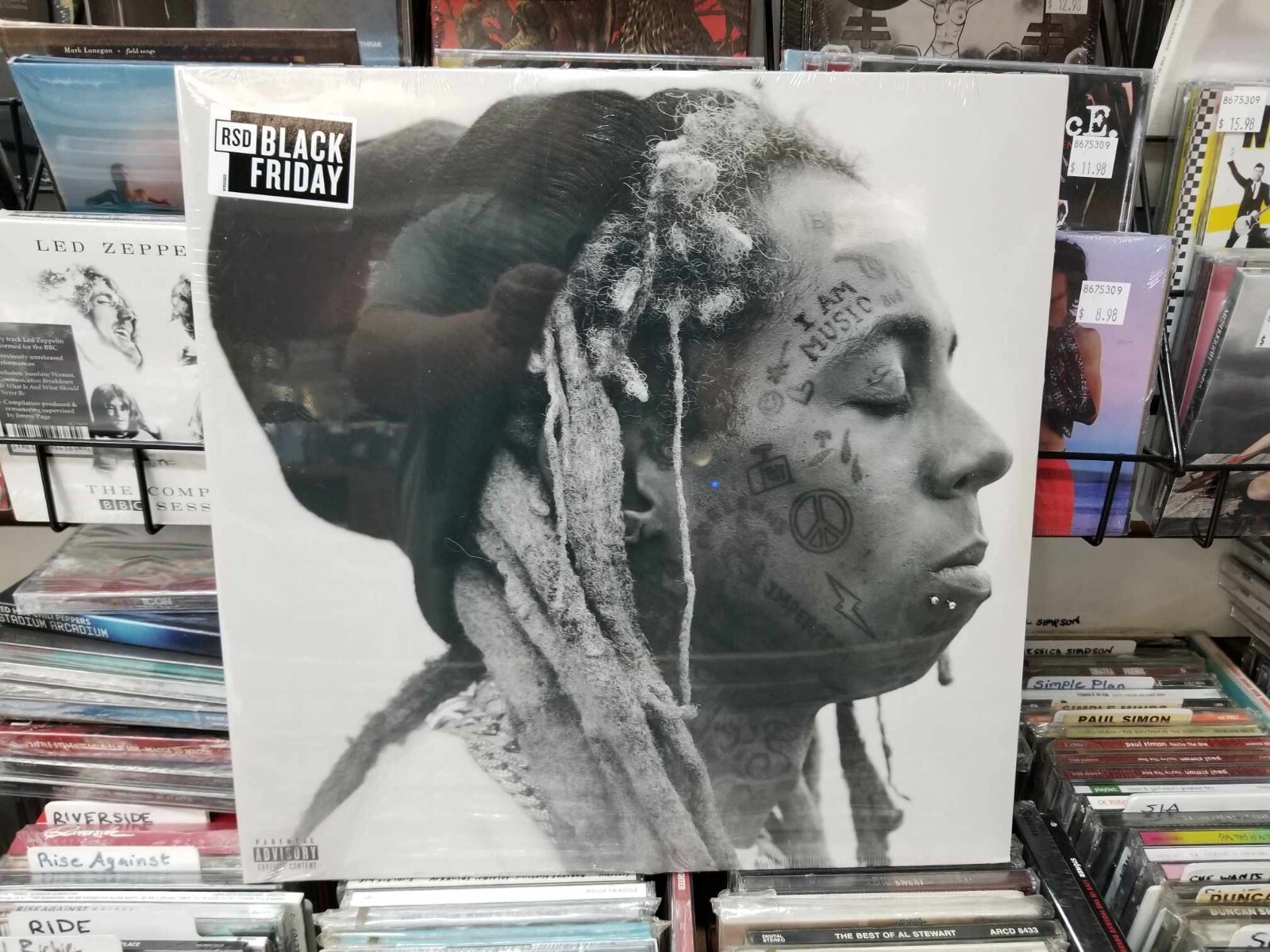 Lil Wayne I AM MUSIC Limited Edition BF RSD 2023 Новый винил рубиновокрасного цвета 2 LP