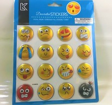 Emoji Stickers Arts Crafts Stickers Kids Decorative Stickers Fun Designs New