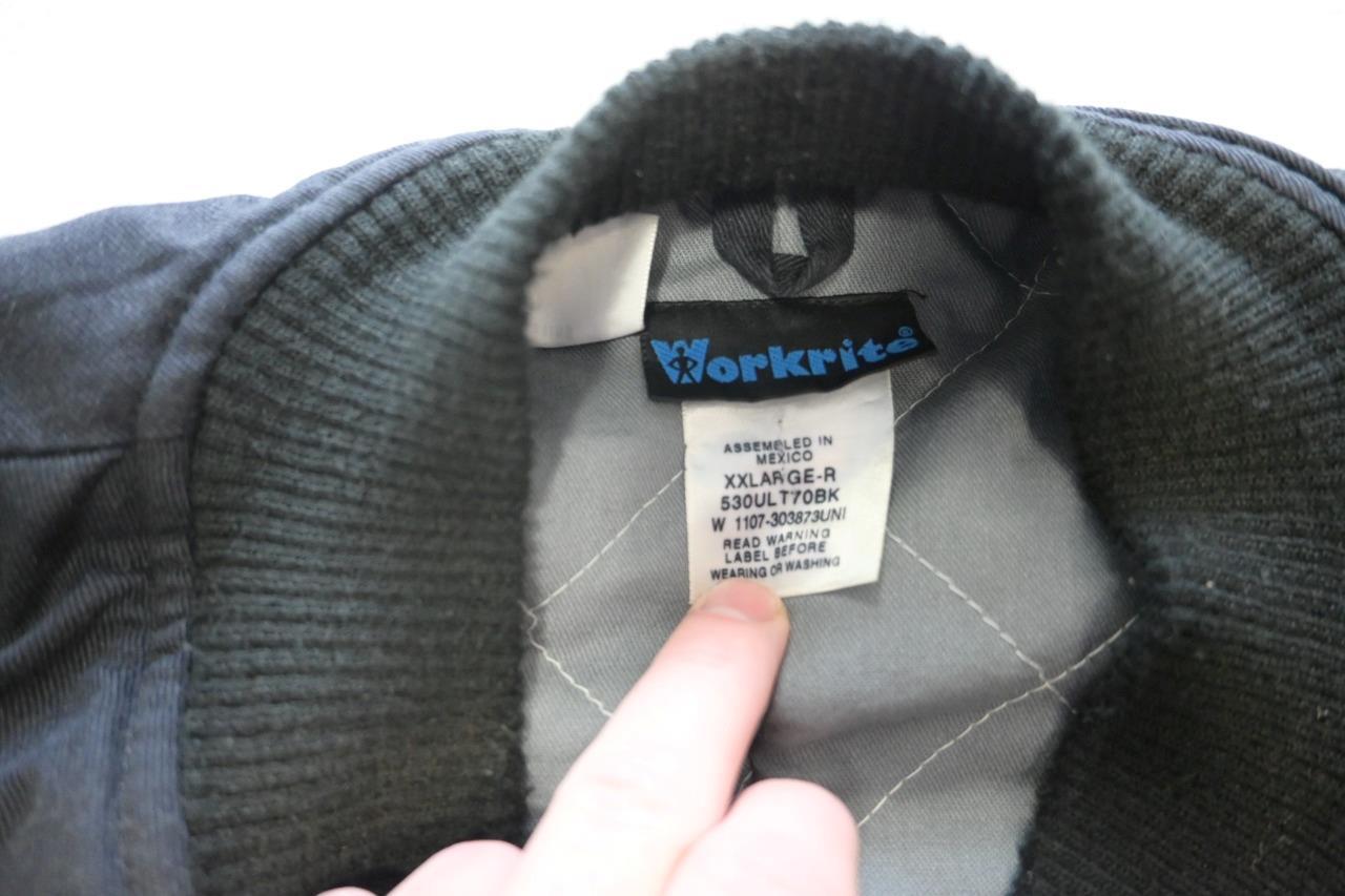 WorkRite Flame Resistant Full Zip Work Jacket FR … - image 6