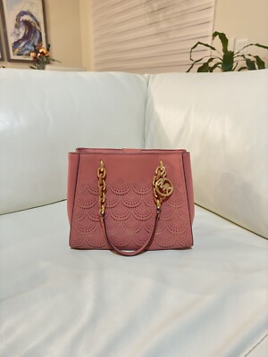 Michael Kors | Rose Perforated Sofia Leather Satchel