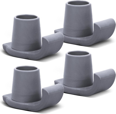 Walker Ski Glides, 4 Pack Durable Walker Ski Glides for Folding Walkers, Univers