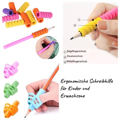 Ergonomic Writing Aid for Children with Posture Issue Pen Grips Soft