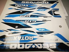 SEADOO GTR 230 2017 2018 2019 graphics decals kit stickers set for jet ski vinyl