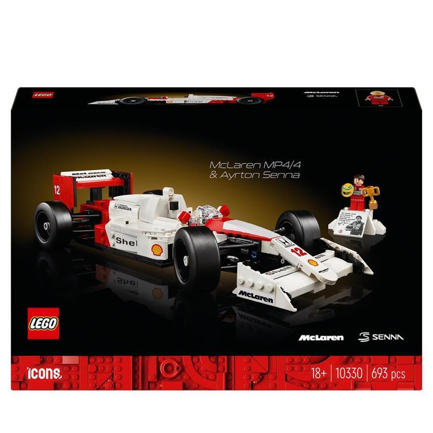 Costruzioni - Lego: 10330 - Icons - Mclaren Mp4/4 E Ayrton Senna