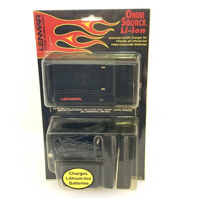 Lenmar Omni Source  AC/DC Li-On Universal Camcorder Battery Charger Lithium 8373