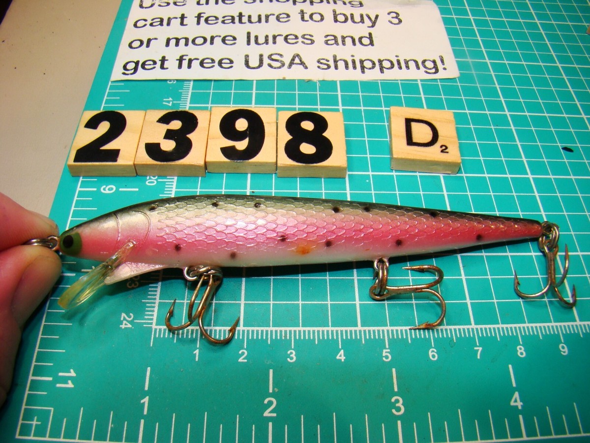 V2398 D WHOPPER STOPPER HELLCAT RARE COLOR RAINBOW TROUT COLOR