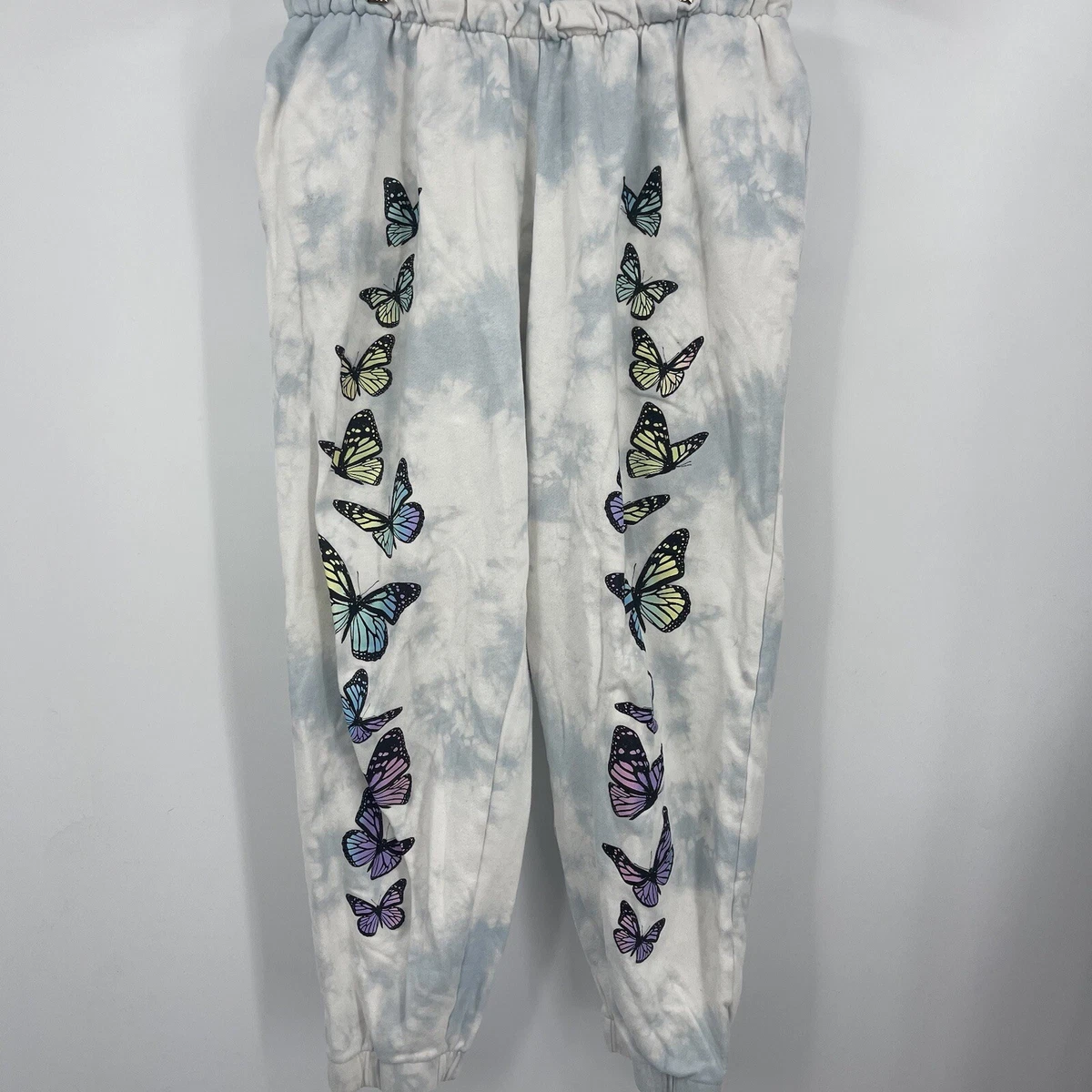 Blue discount butterfly sweatpants