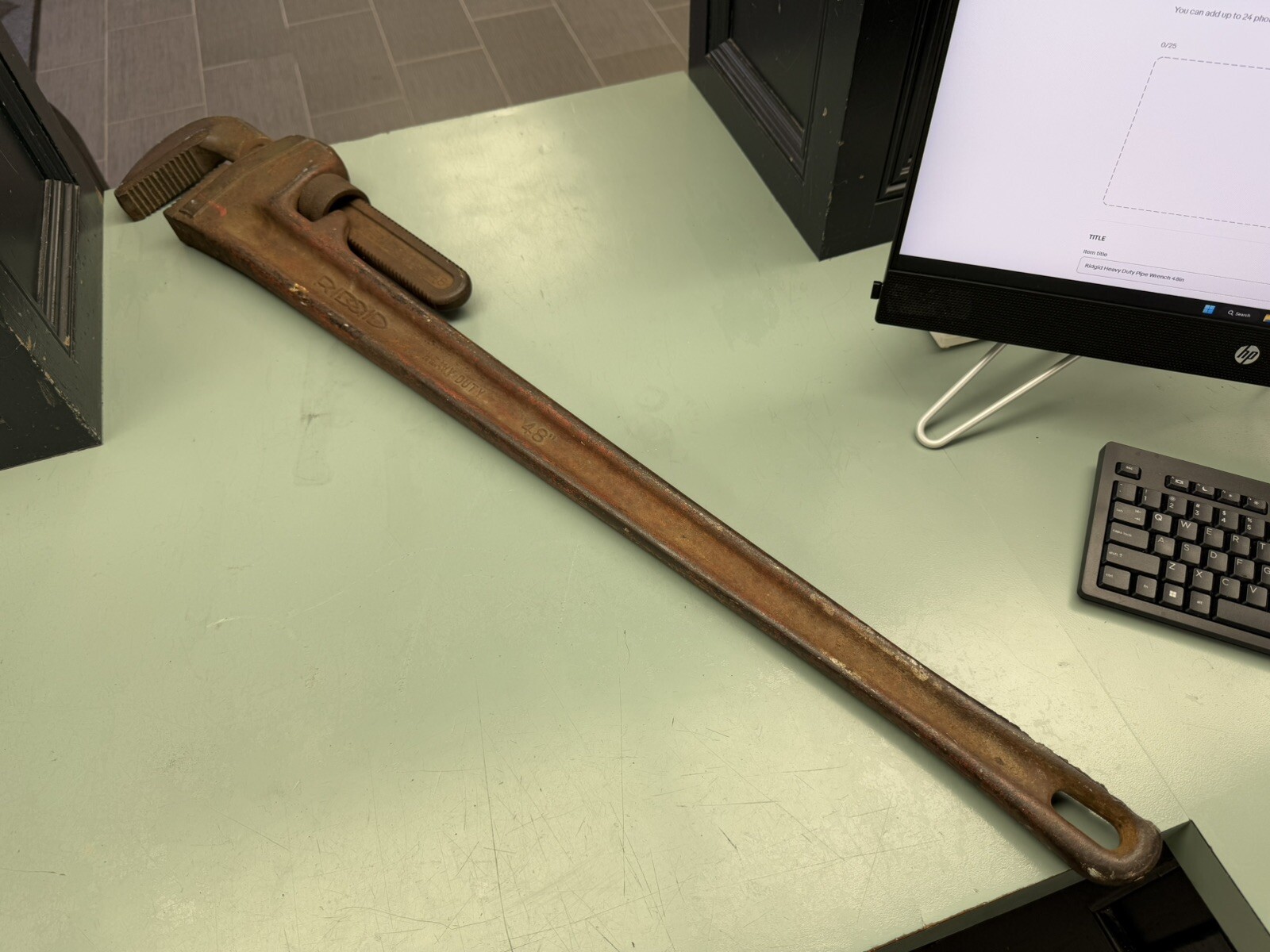 Ridgid Heavy Duty Pipe Wrench 48in
