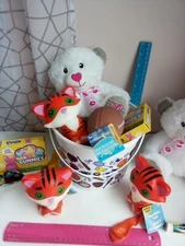 Child's Gift Basket - American Greetings Plush, Water Toy, Squishy, Peeps Candy