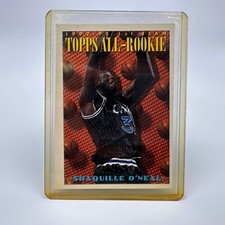 Shaquille O'Neal Rookie Card 1992-93 Topps All-Rookie 1st Team #152 Protected
