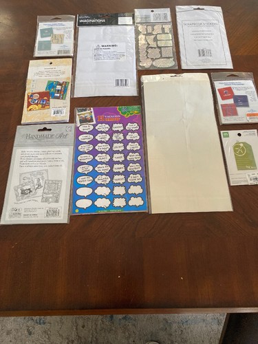 Holiday Vacation Various Scrapbooking Materials Stickers Rub-Ons MF2-351R - Picture 2 of 2