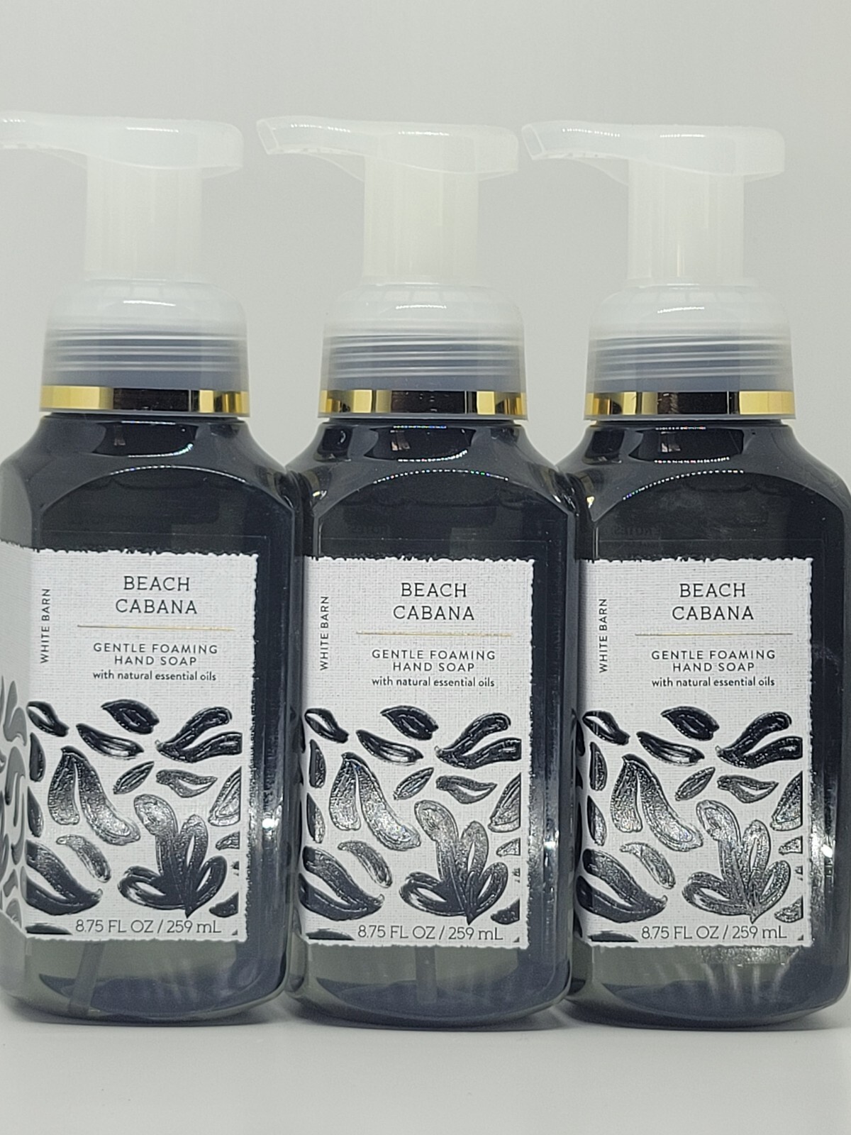 Bath & Body Works Beach Cabana Hand Soap x3 Gentle Foaming eBay