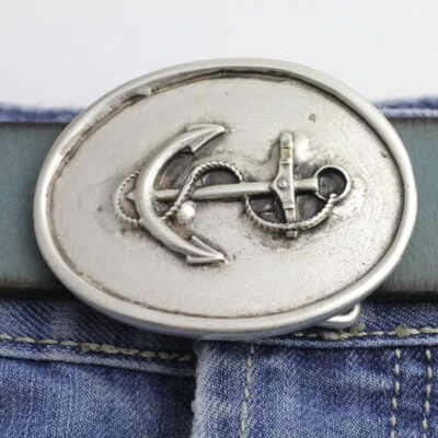 Gürtelschnalle Gürtelschließe Buckle Anker Wechselschnalle Anker für 4 cm Gürtel - Bild 1 von 4