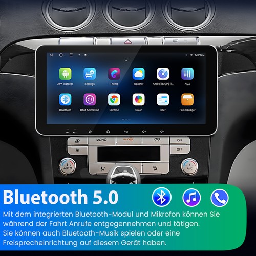Android 13 10.33" per Ford S-Max 2007-2015 Carplay autoradio GPS navigatore DAB+ 6+128G - Foto 11 di 18