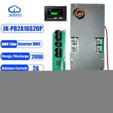 JK Smart Inverter BMS 8-16S 100-200A Active Balance Household Energy Storage lot