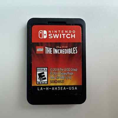 LEGO The Incredibles (Nintendo Switch) - Cartridge Only - Tested