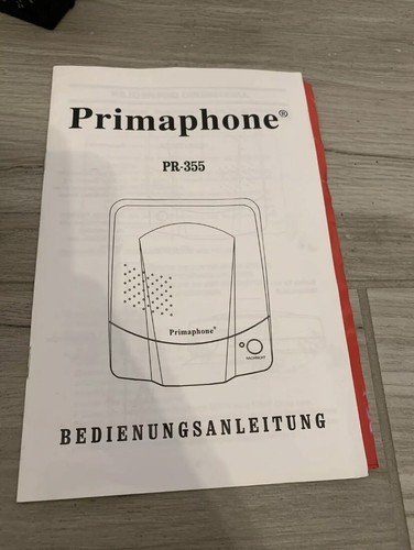 ✅retro primaphone PR-355 sekretarka wywoławcza + pilot tonicom / RZADKOŚĆ✅ - Zdjęcie 3 z 12